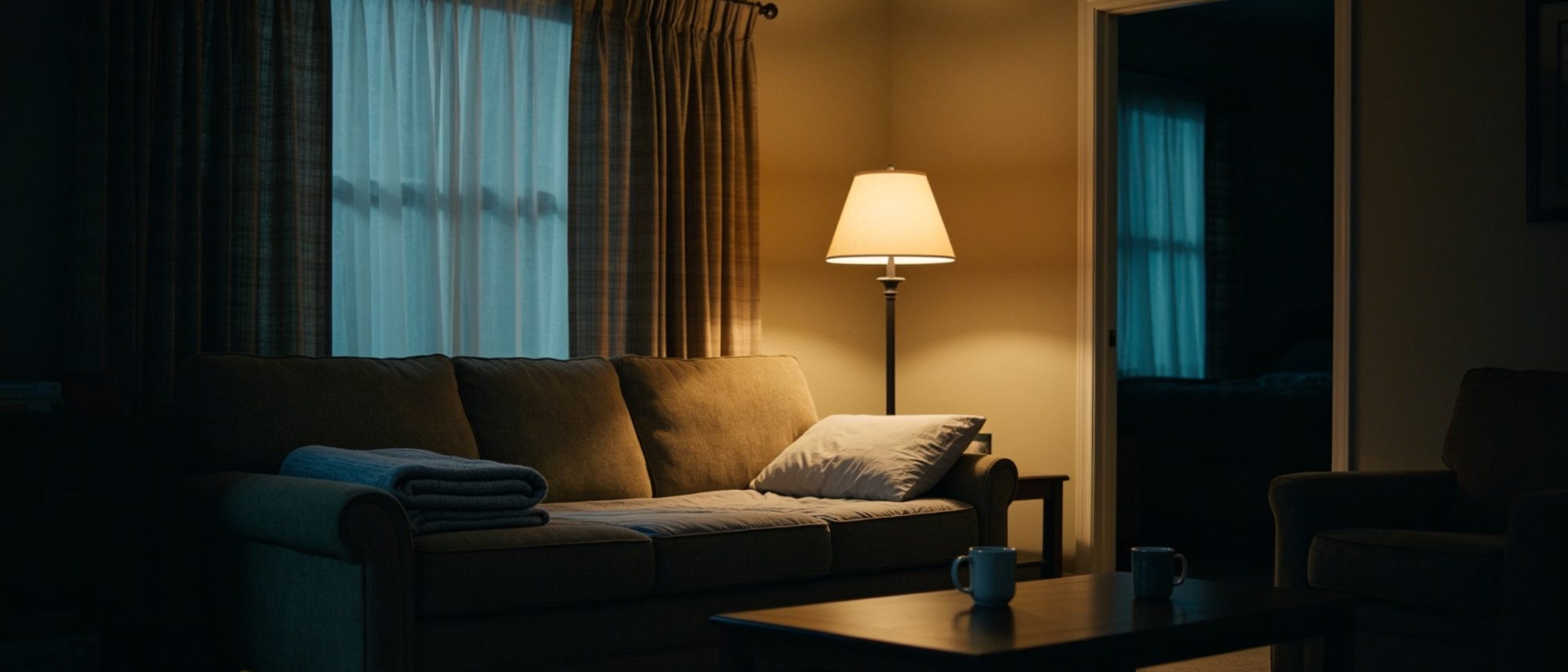 Can you be separated while living in the same house?